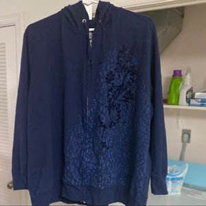 Just My Size Full Zipper Hooded Jacket